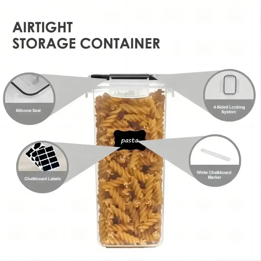 7 Pack Airtight Food Storage Containers