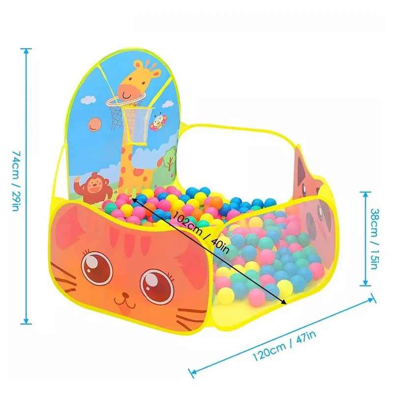 1.2M Ball Pool with Basket