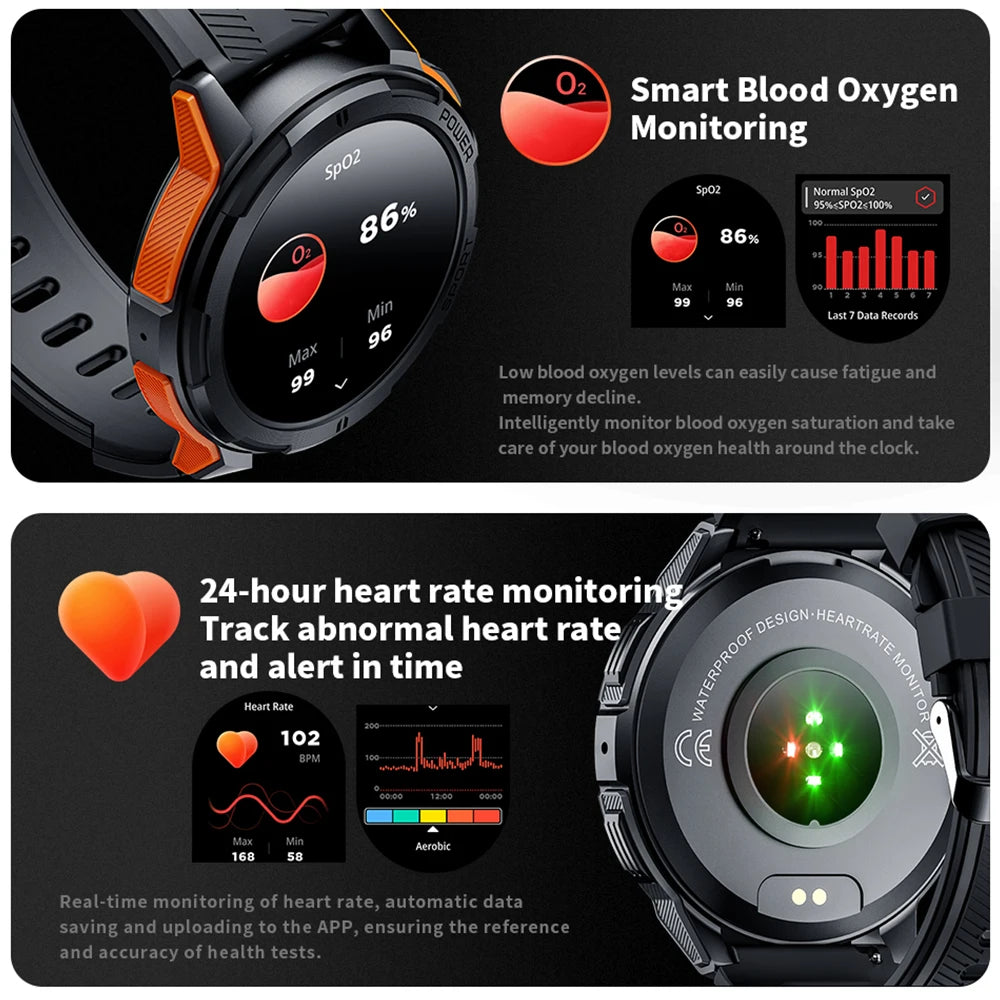 Sports Smartwatch Bluetooth Call