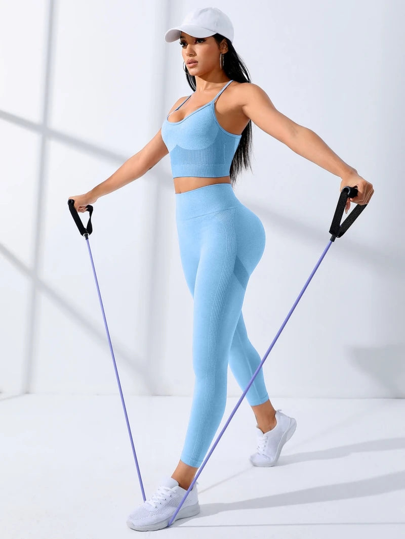 2/Pcs Seamless Workout Set