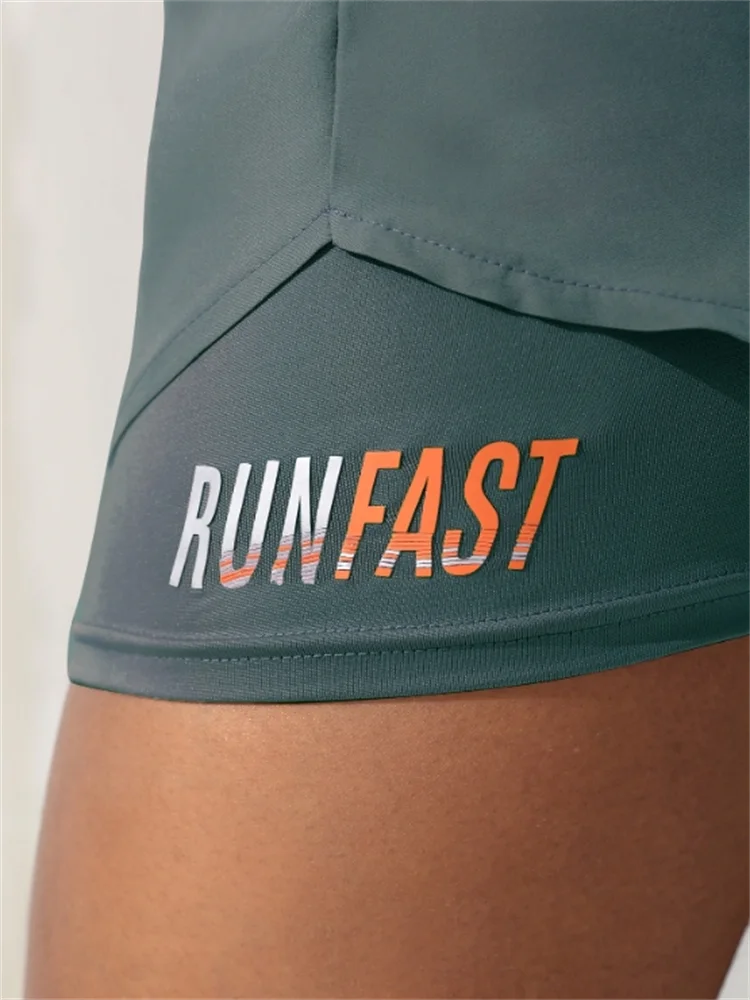 High Rise Sports Shorts