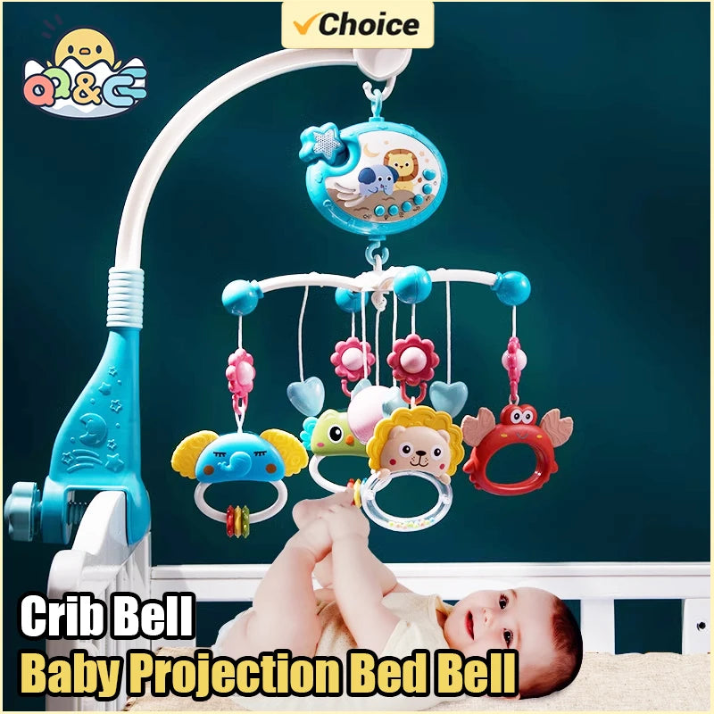 Crib Bell Baby Star Projection