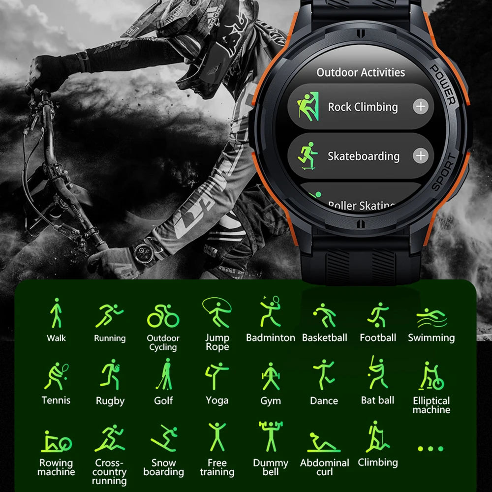 Sports Smartwatch Bluetooth Call