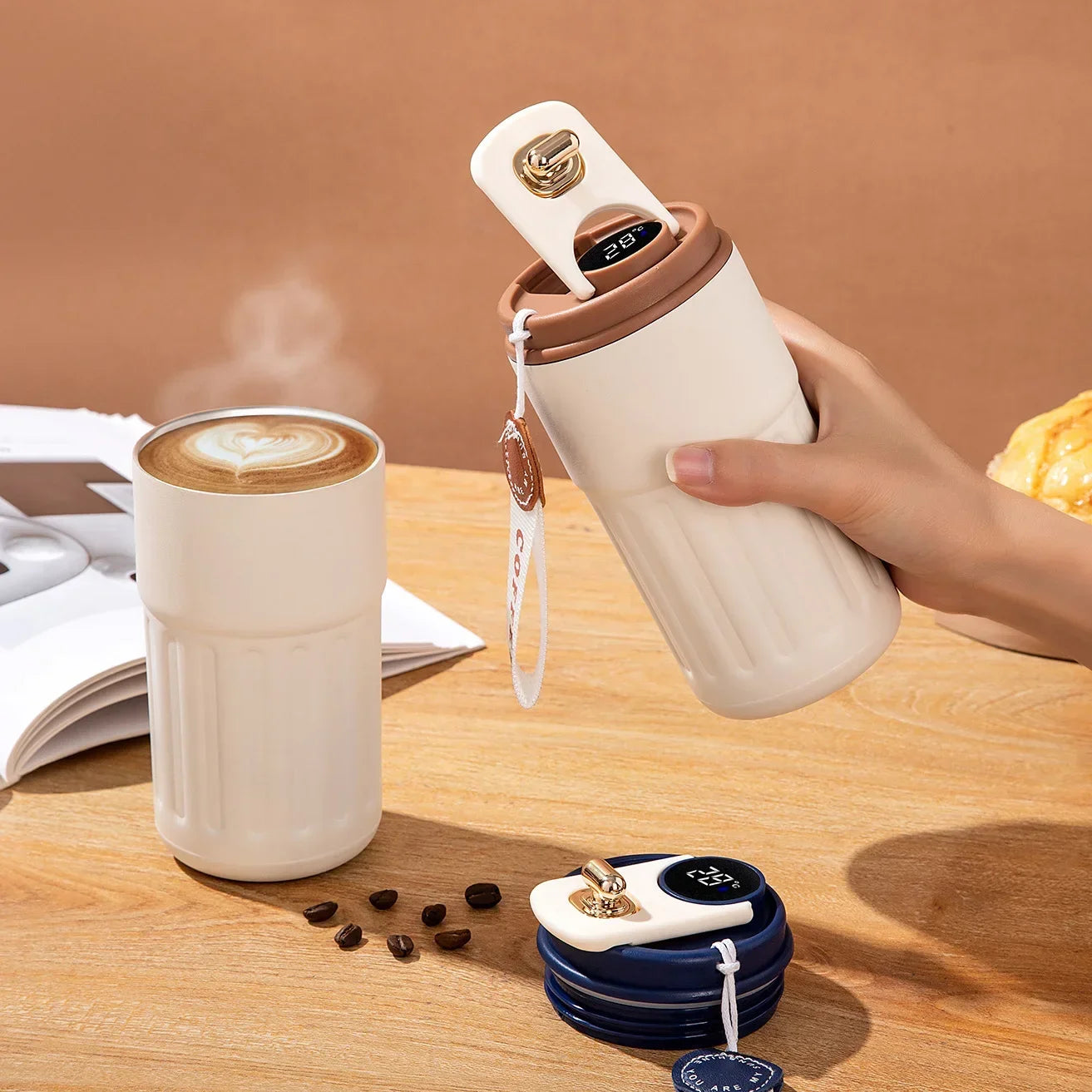 450ML Coffee Cup LED Temperature Display