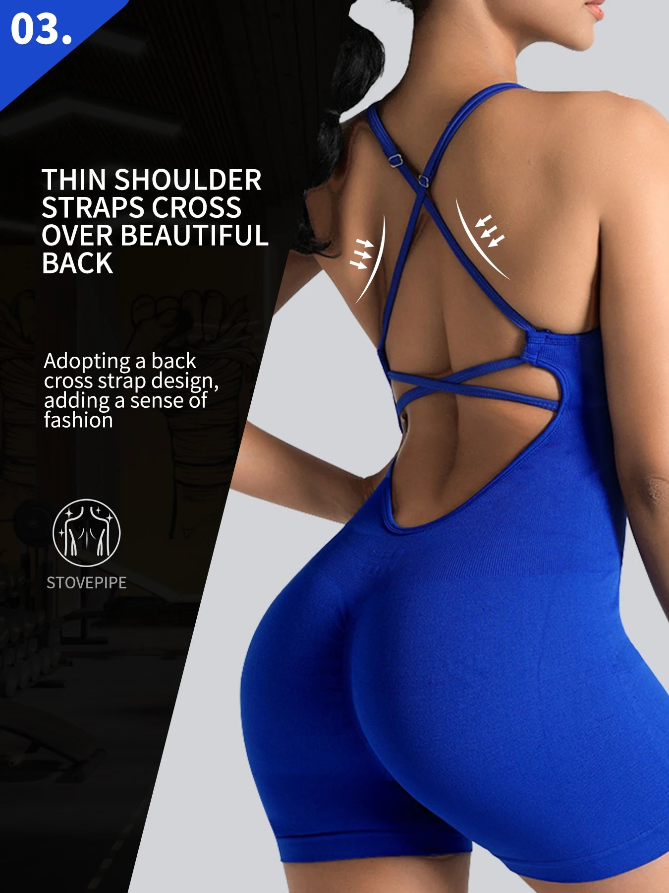 Sexy Fitness Jumpsuit