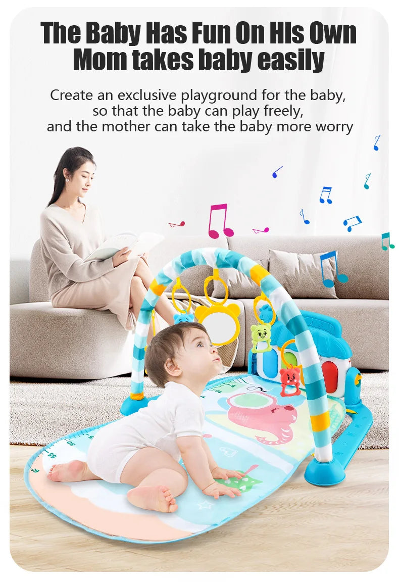 Baby Fitness Stand Music Play Gym
