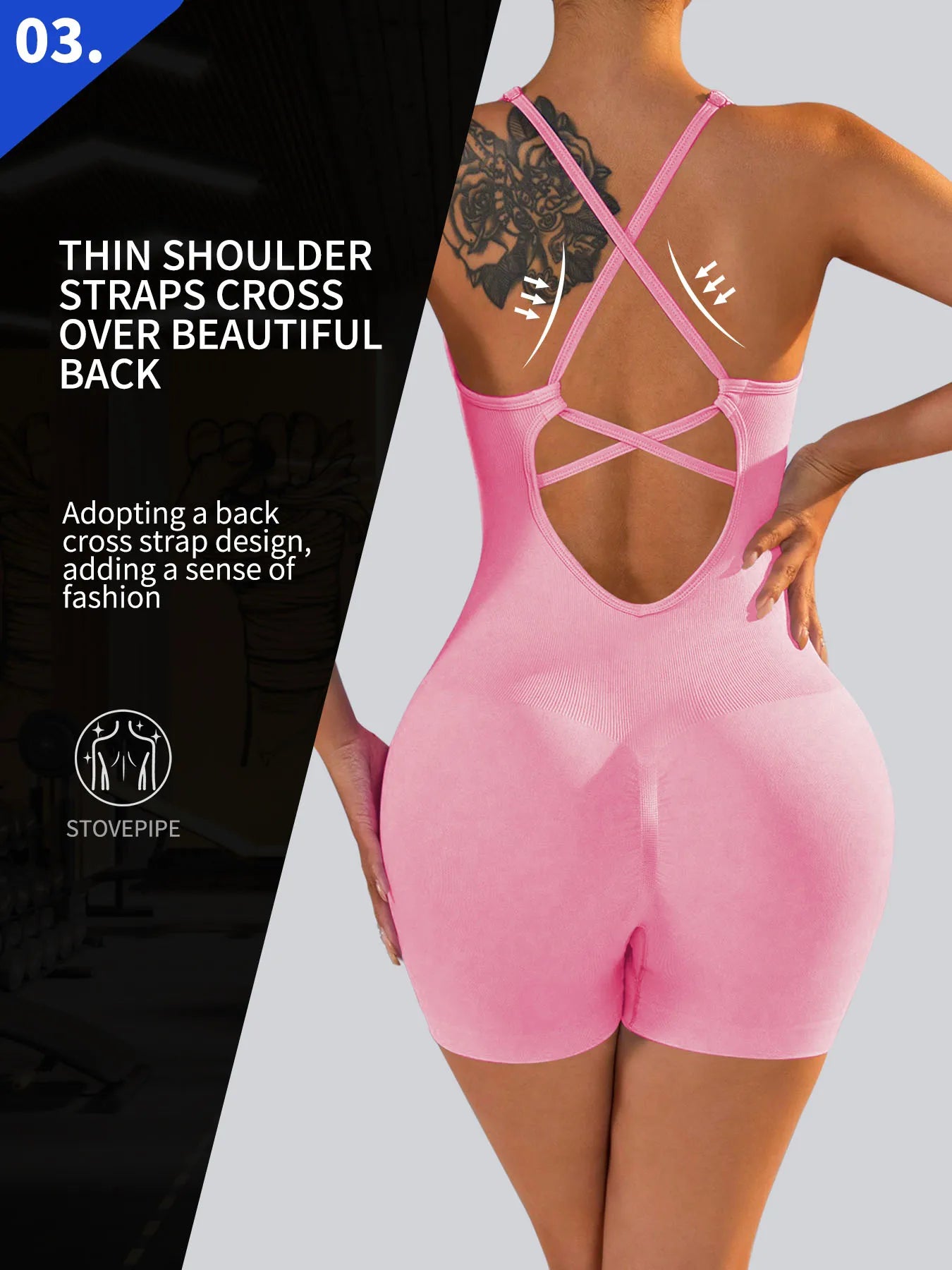 Sexy Fitness Jumpsuit