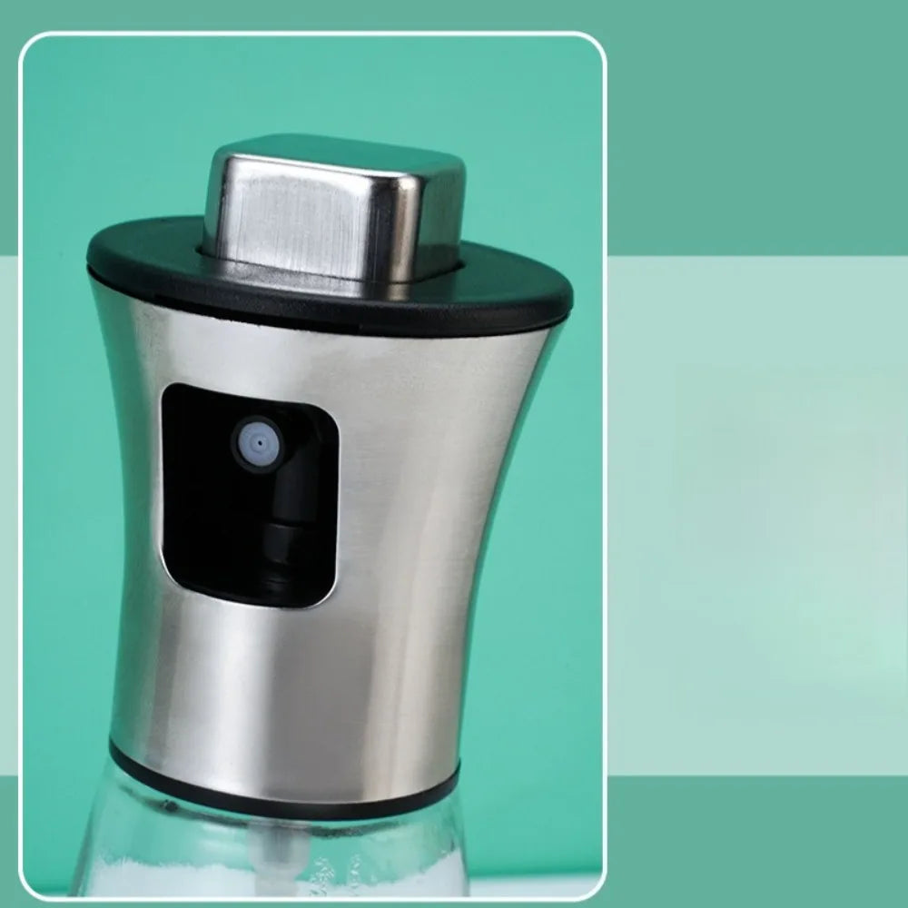 Stainless Steel Glass Oil Spray Bottle