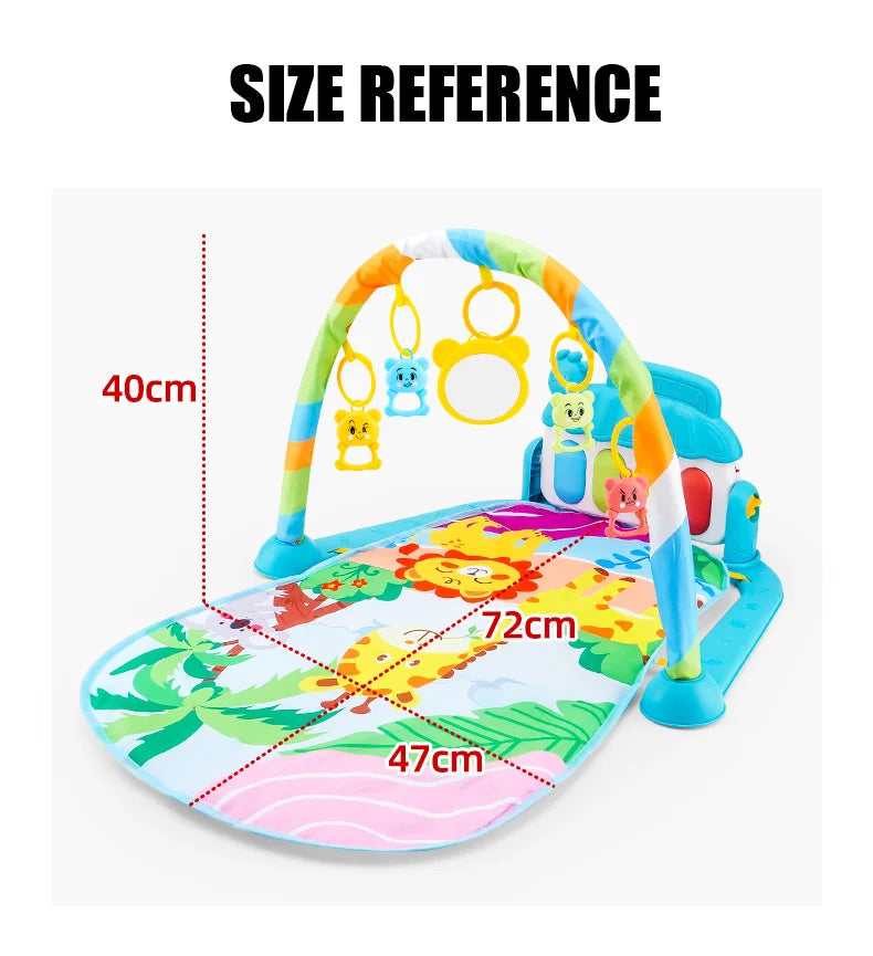 Baby Fitness Stand Music Play Gym