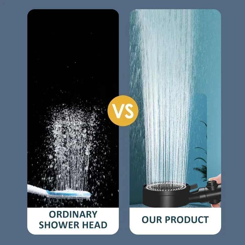 Shower Head 5 Modes Water Saving Spray
