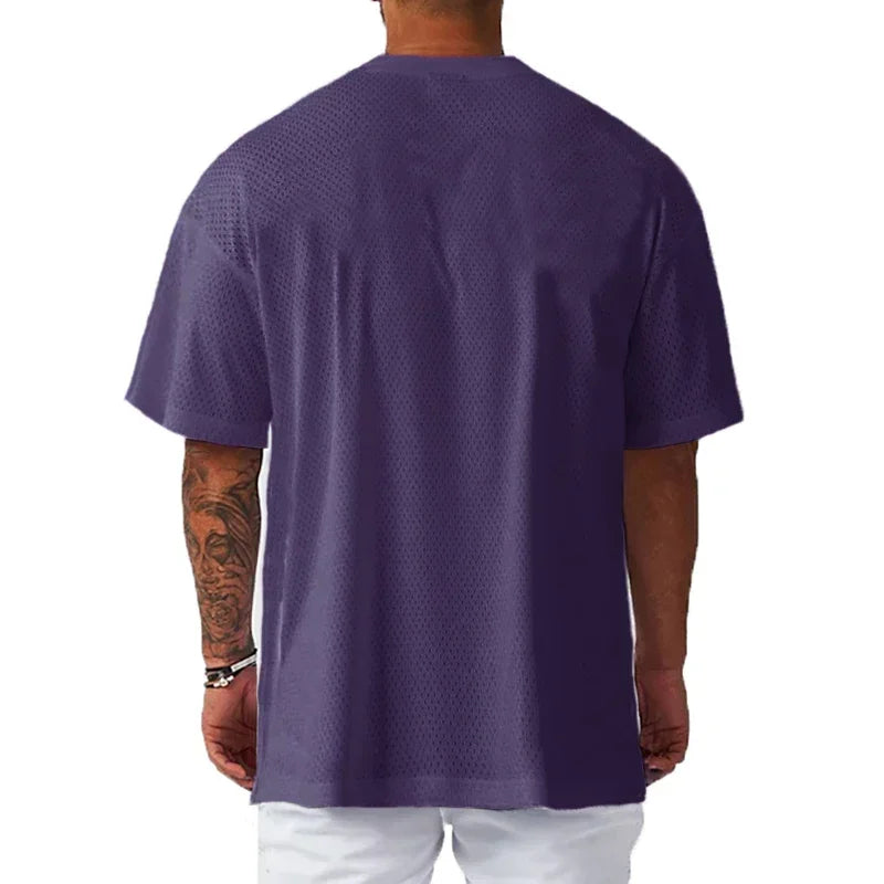 Oversized Mesh T-shirt