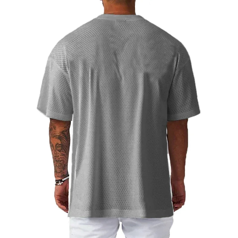 Oversized Mesh T-shirt