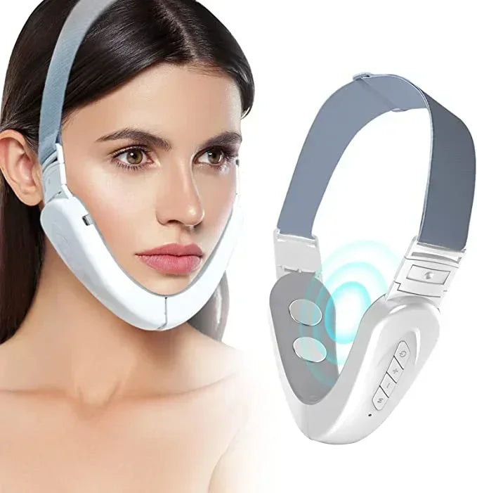 V Face Lifting Device LED Photonic Therapy Microcurrent Skin