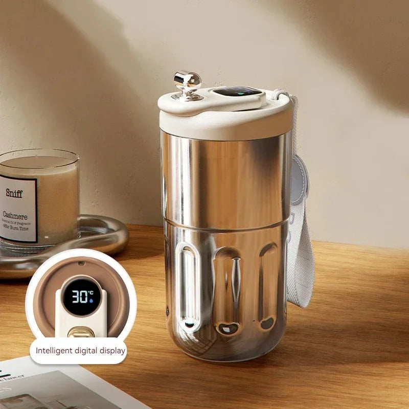 450ML Coffee Cup LED Temperature Display