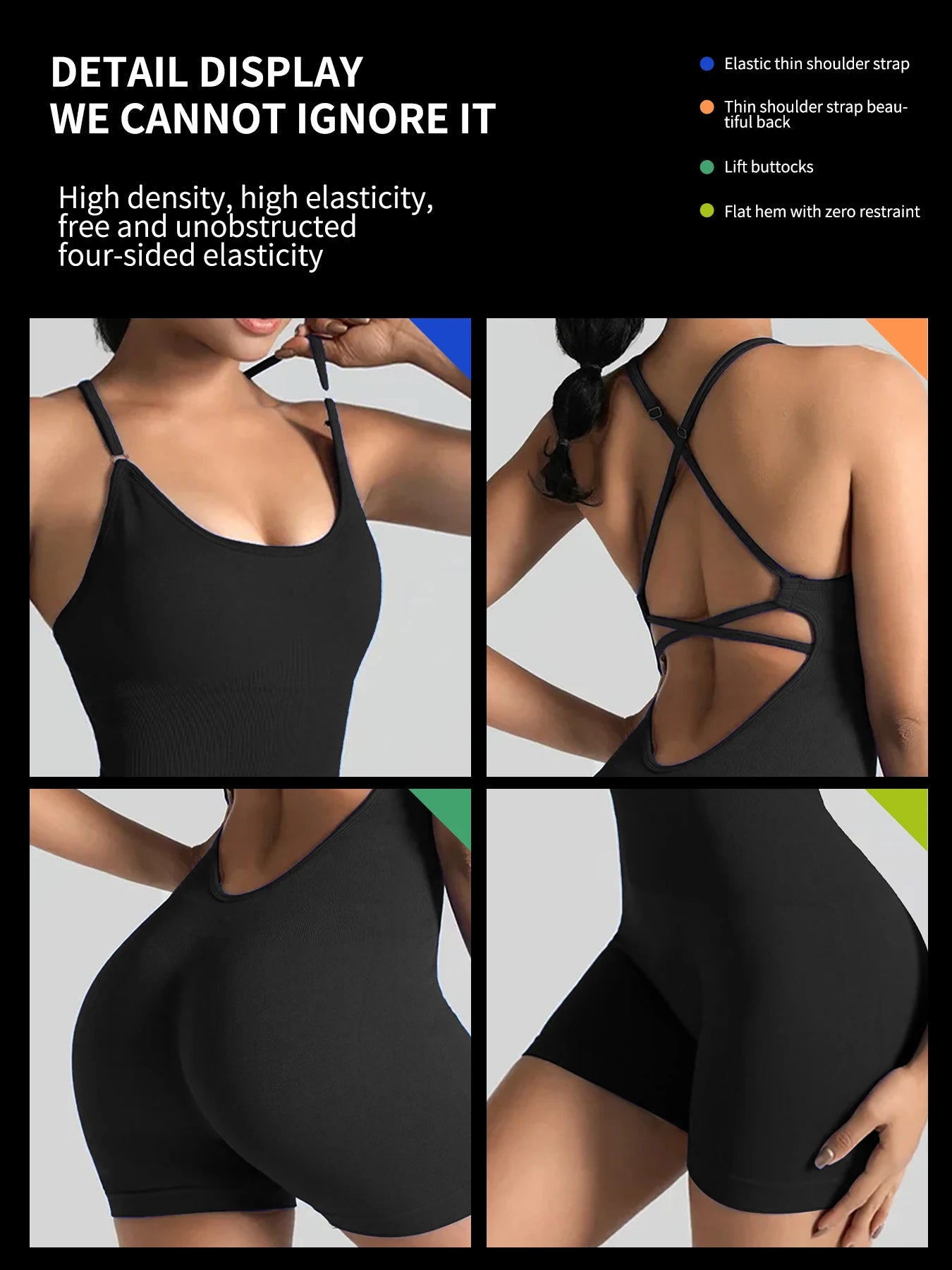 Sexy Fitness Jumpsuit