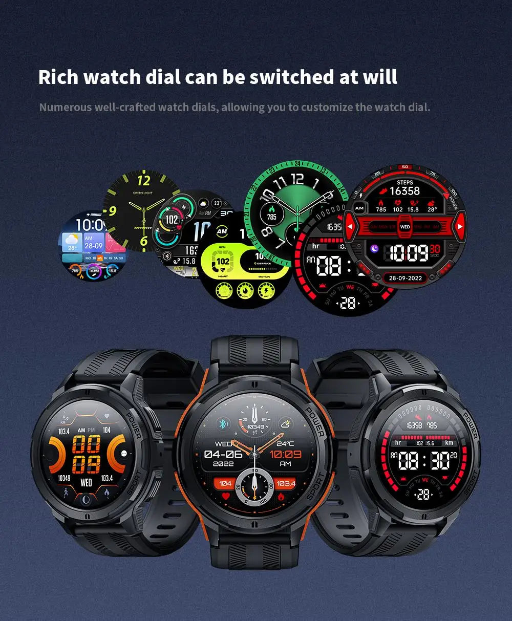 Sports Smartwatch Bluetooth Call