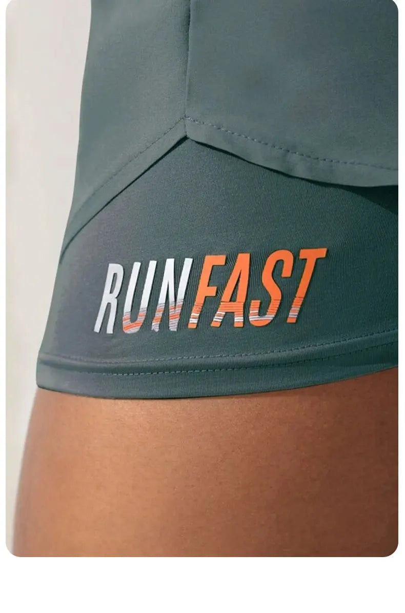 High Rise Sports Shorts