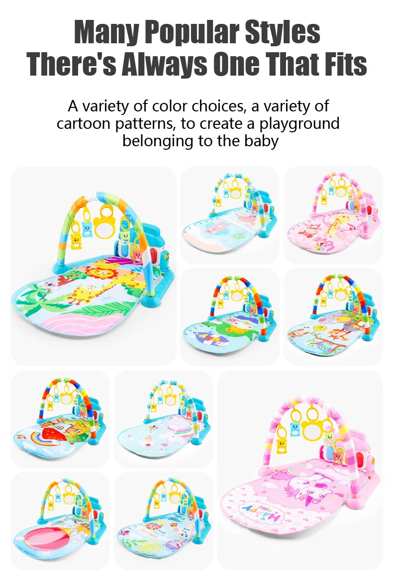 Baby Fitness Stand Music Play Gym