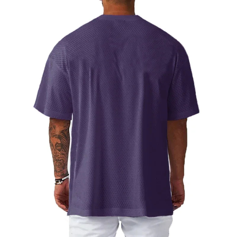 Oversized Mesh T-shirt
