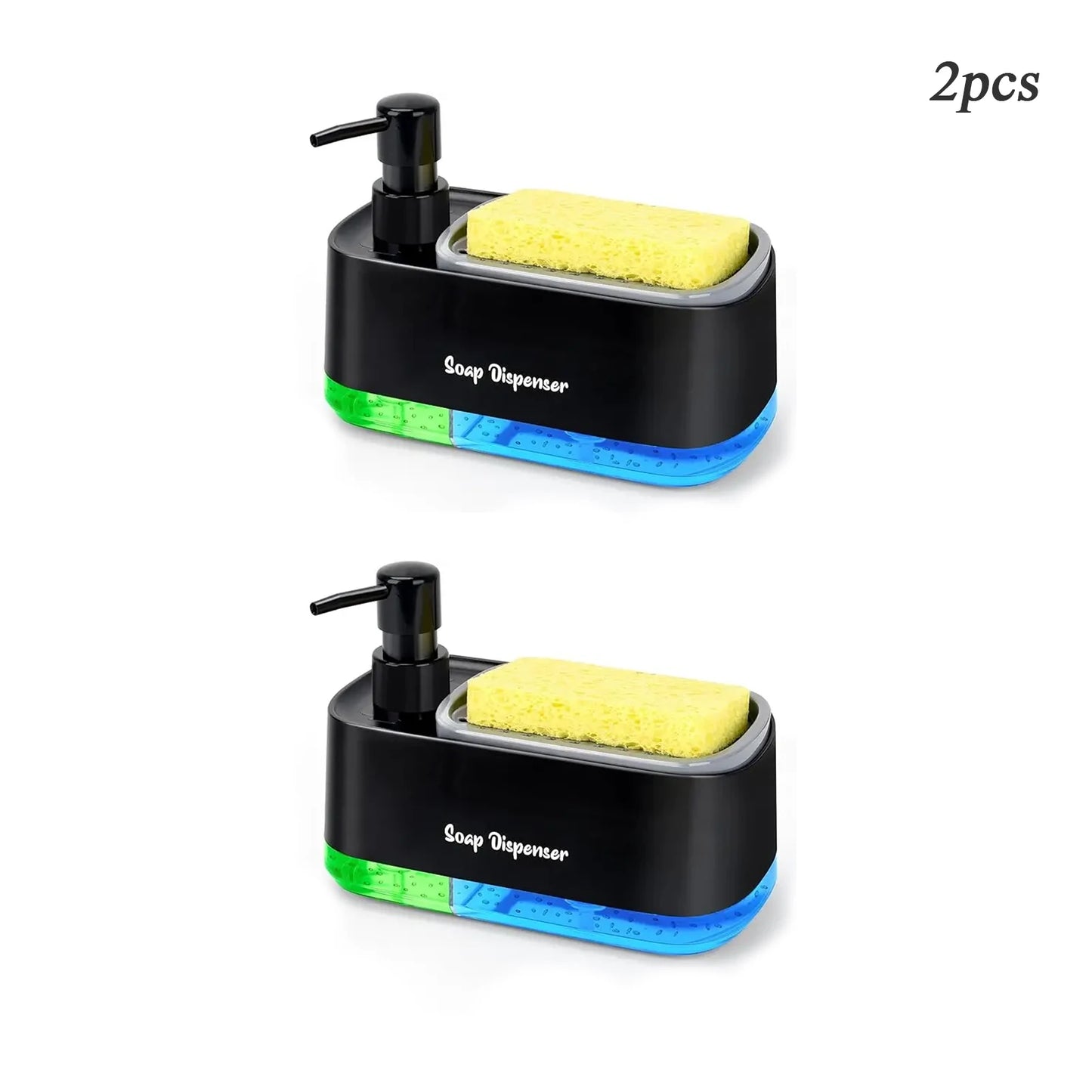 Hand and Dish Soap Dispenser Set