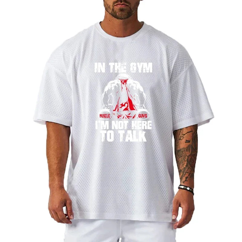 Oversized Mesh T-shirt