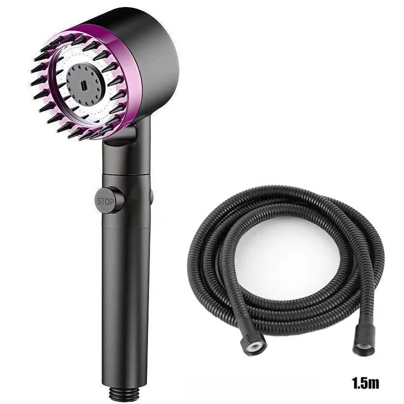 Handheld Shower Head with Three Speed Adjustment