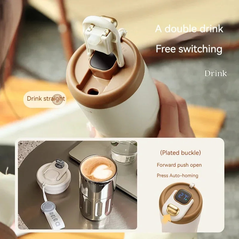 450ML Coffee Cup LED Temperature Display