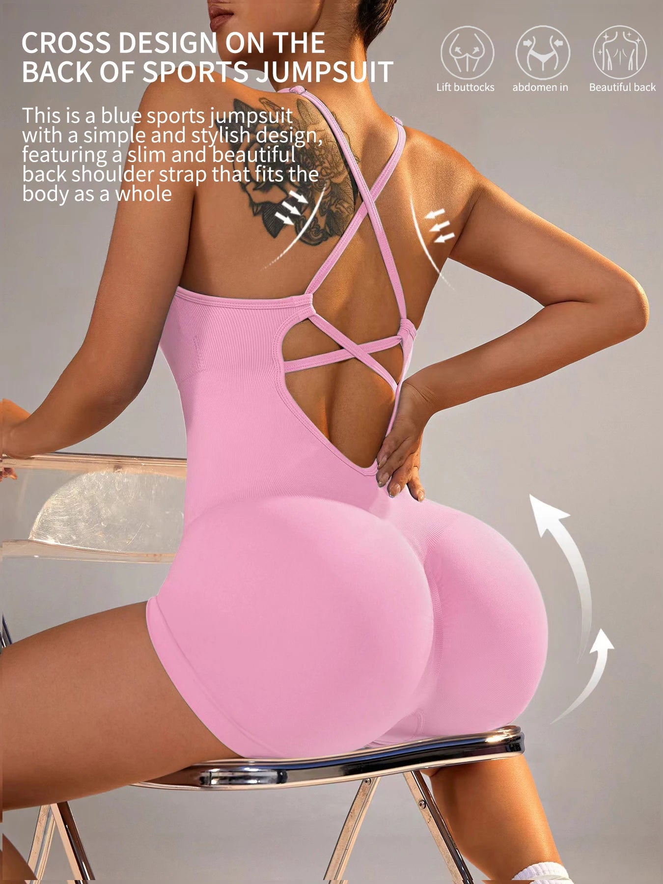 Sexy Fitness Jumpsuit