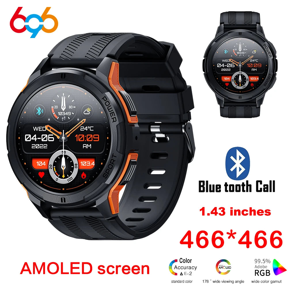 Sports Smartwatch Bluetooth Call