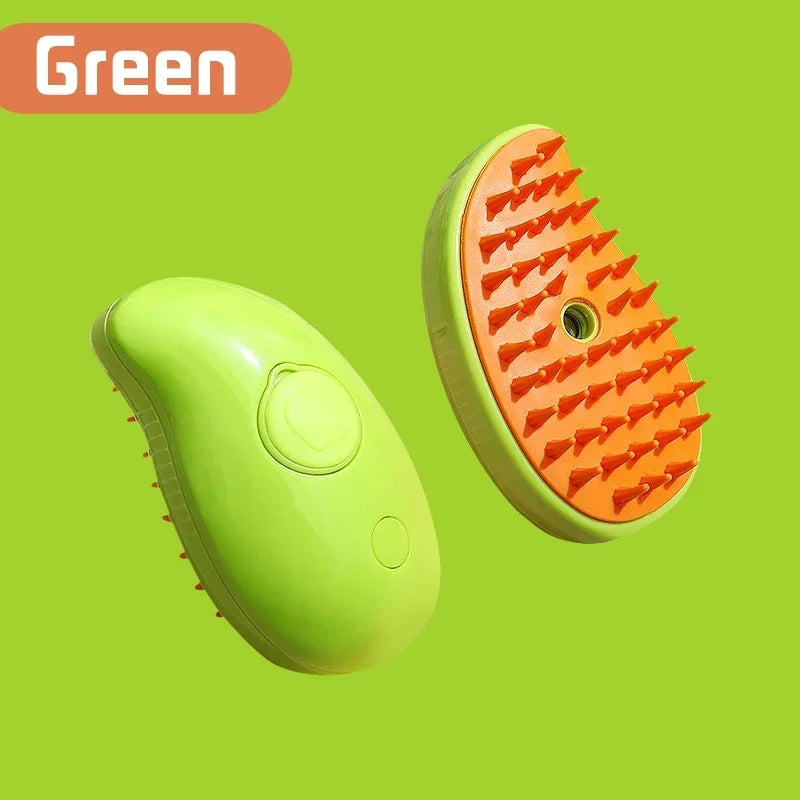 Upgraded Pet Spray Grooming Comb Steamy Floating Hair Removal