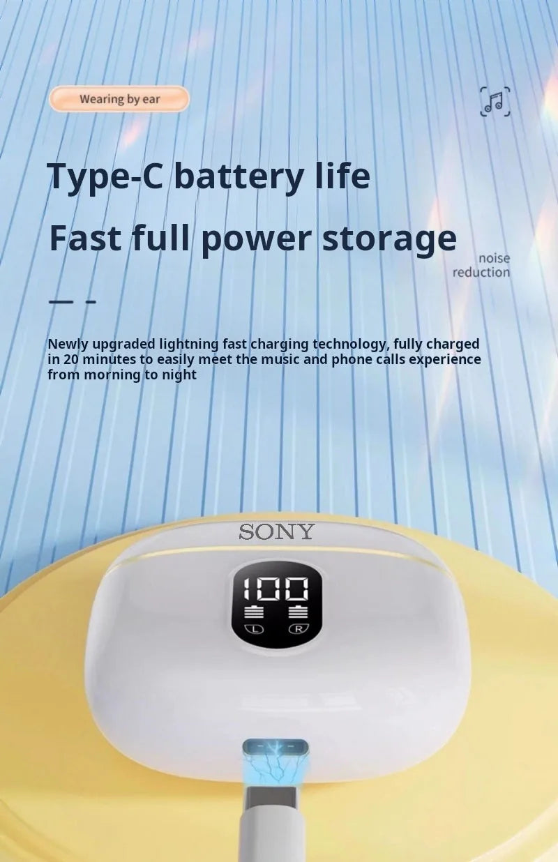 Sony True Wireless Earphone HIFI Stereo Sound