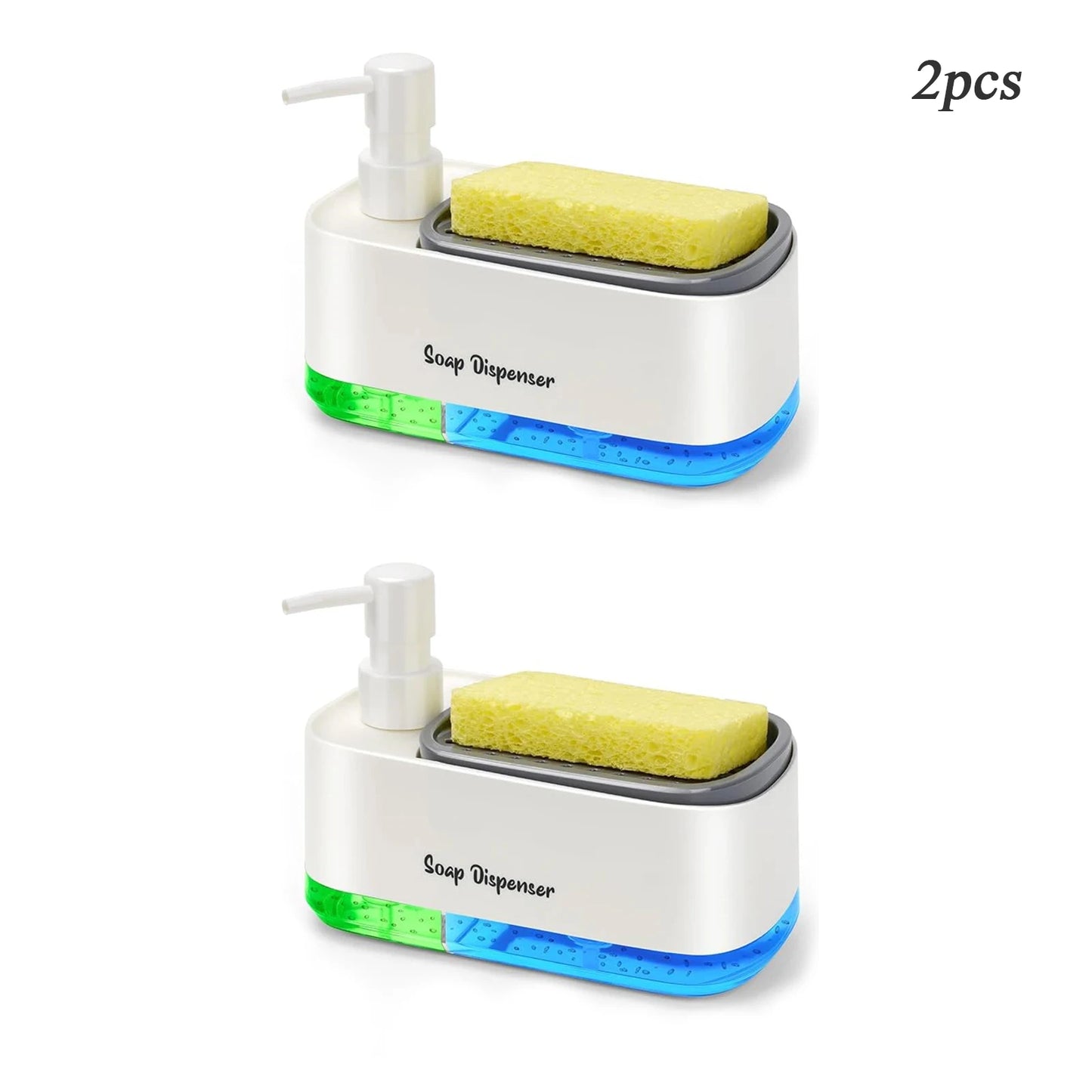 Hand and Dish Soap Dispenser Set