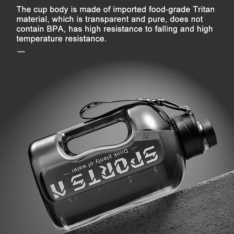 2.7/1.7L Insulated Water Bottles with Straw