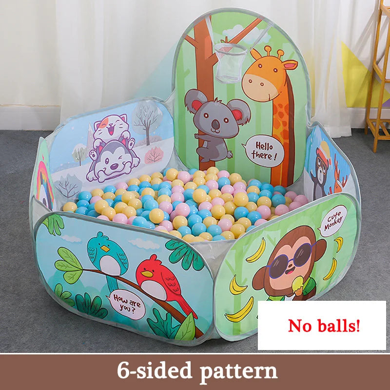 1.2M Ball Pool with Basket