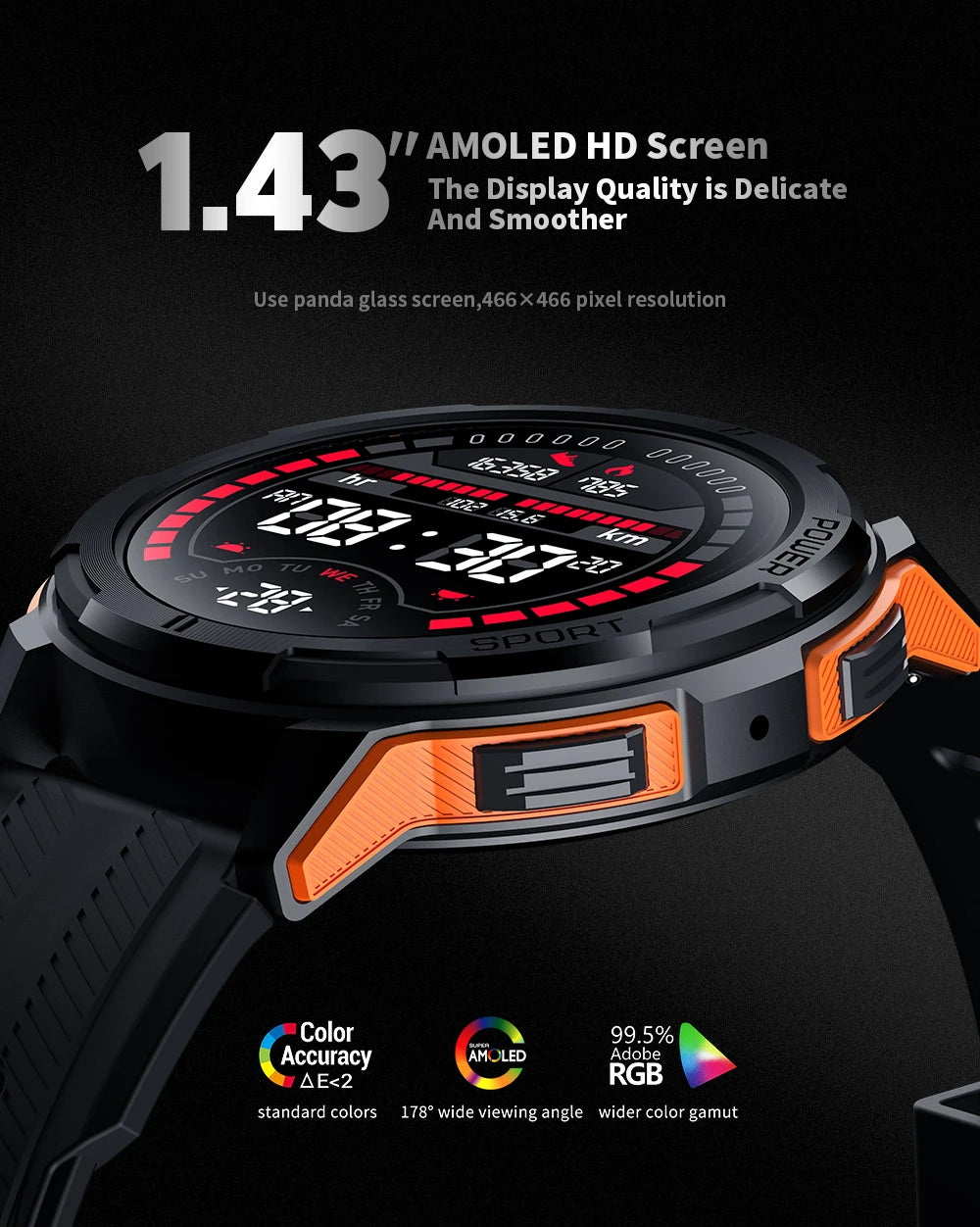 Sports Smartwatch Bluetooth Call