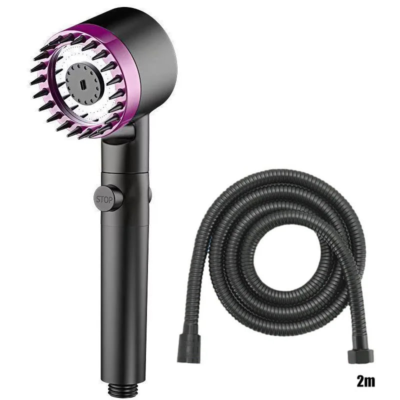Handheld Shower Head with Three Speed Adjustment