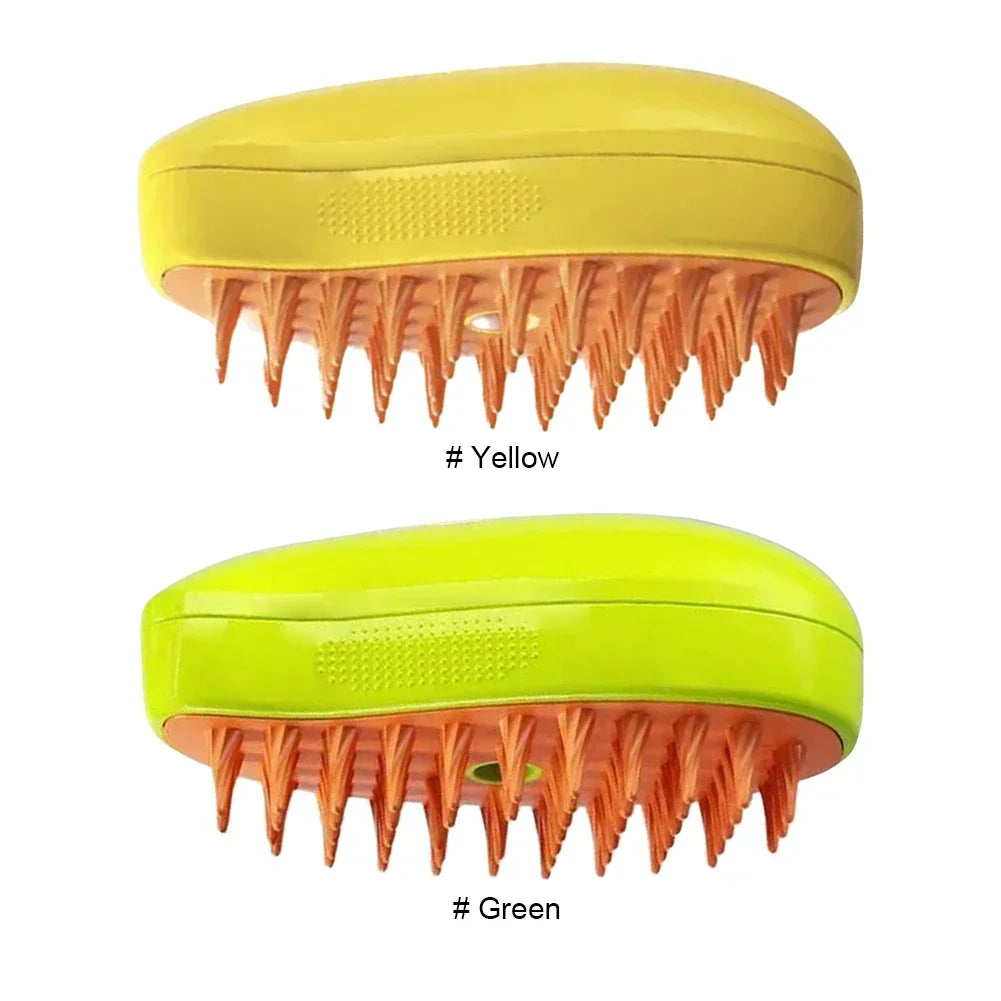 Upgraded Pet Spray Grooming Comb Steamy Floating Hair Removal