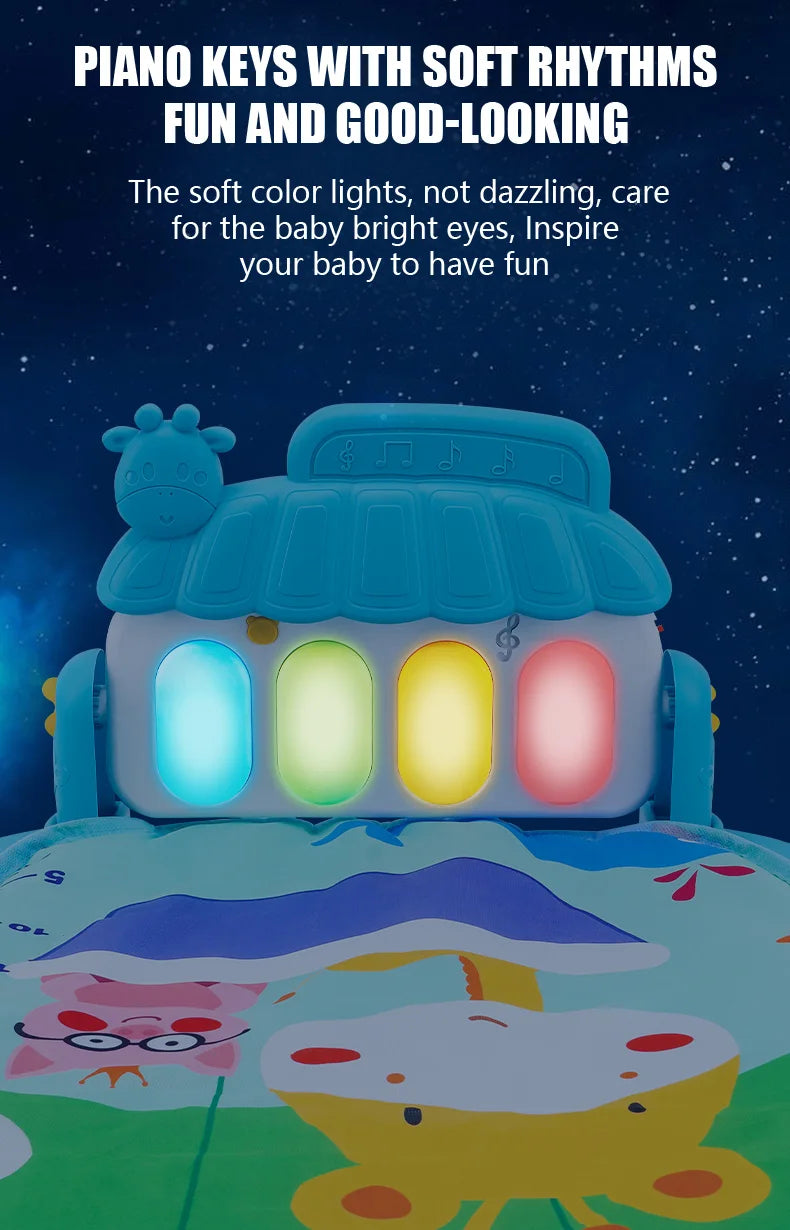 Baby Fitness Stand Music Play Gym