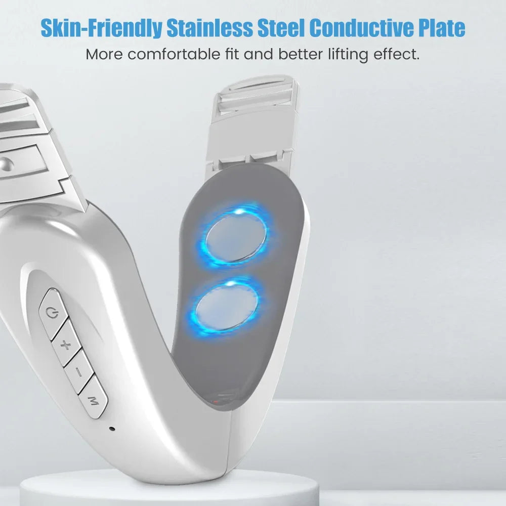 V Face Lifting Device LED Photonic Therapy Microcurrent Skin
