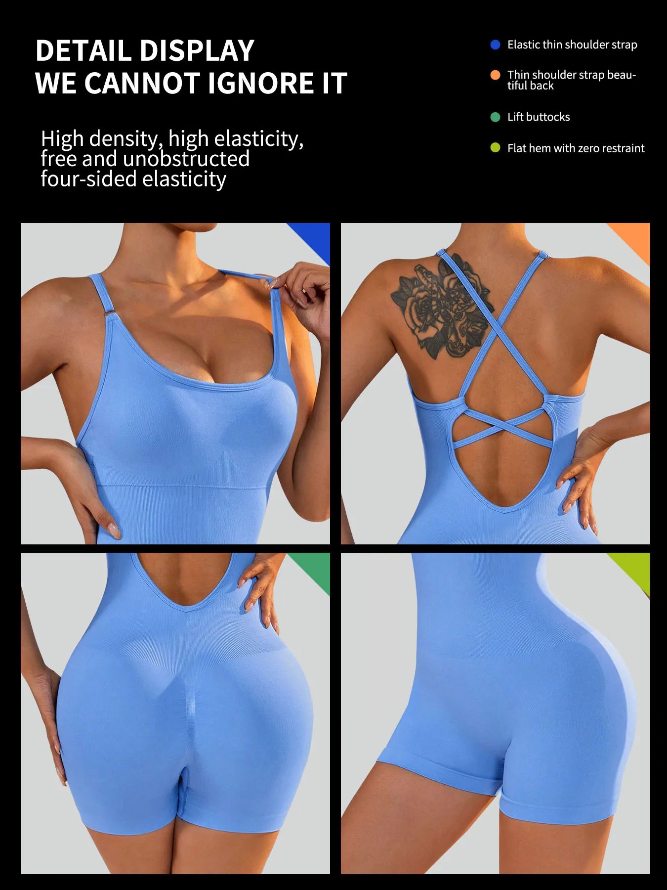 Sexy Fitness Jumpsuit