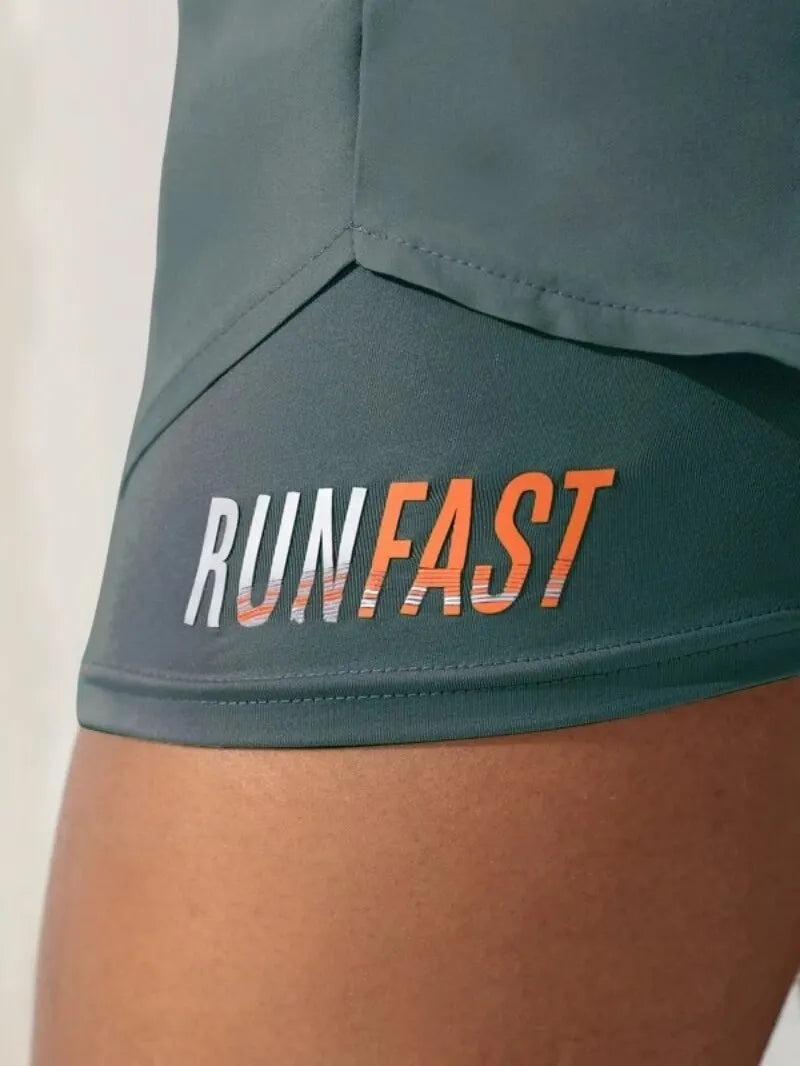 High Rise Sports Shorts
