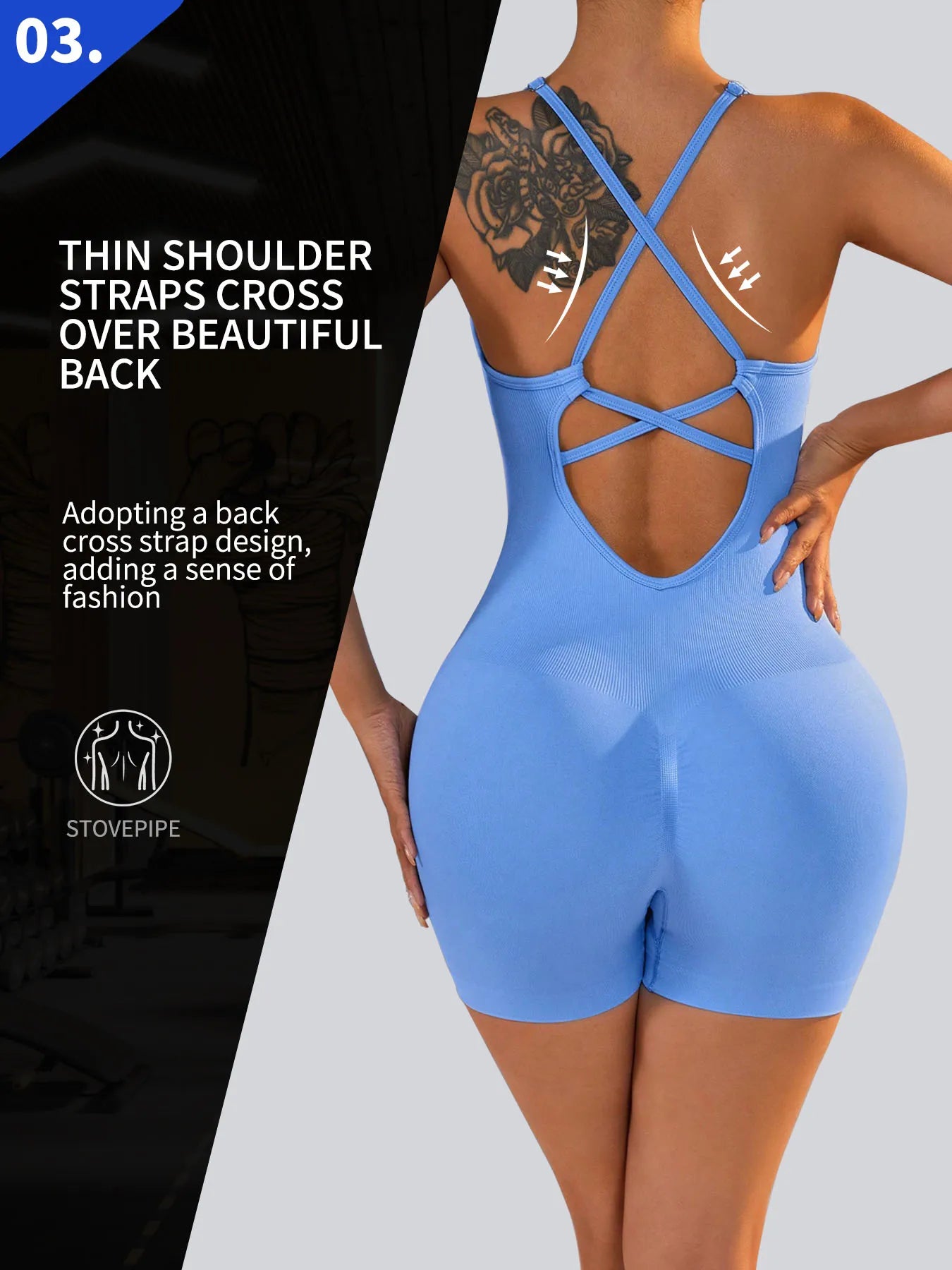 Sexy Fitness Jumpsuit