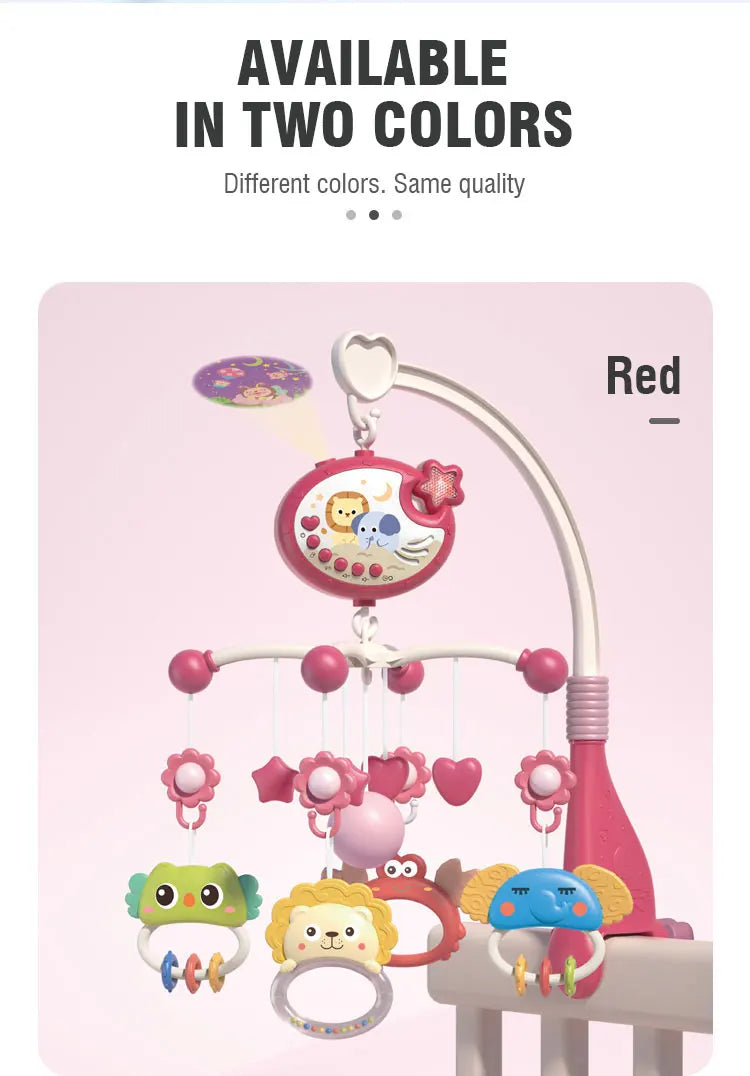 Crib Bell Baby Star Projection