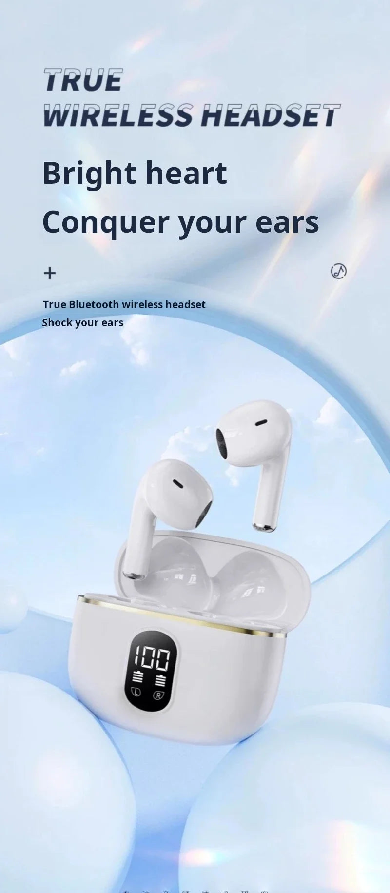 Sony True Wireless Earphone HIFI Stereo Sound