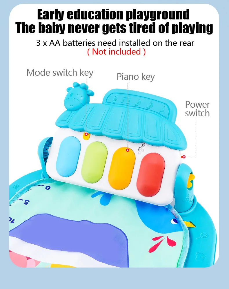 Baby Fitness Stand Music Play Gym