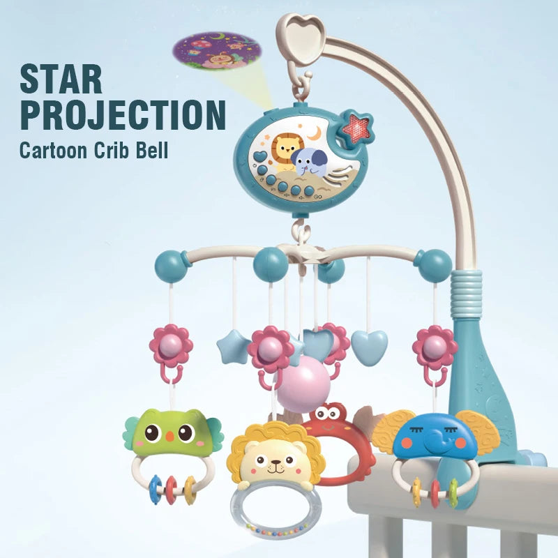 Crib Bell Baby Star Projection