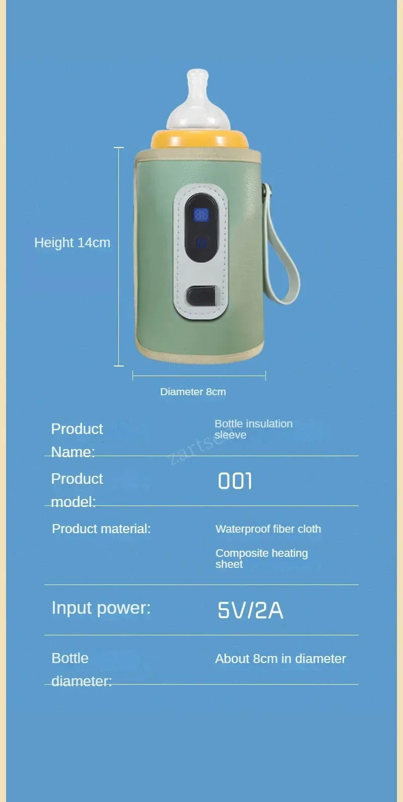 Portable Baby Milk Warmer