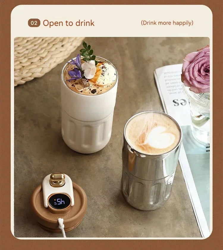 450ML Coffee Cup LED Temperature Display