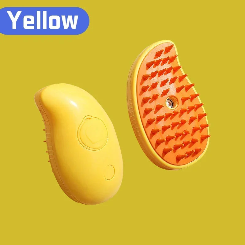 Upgraded Pet Spray Grooming Comb Steamy Floating Hair Removal