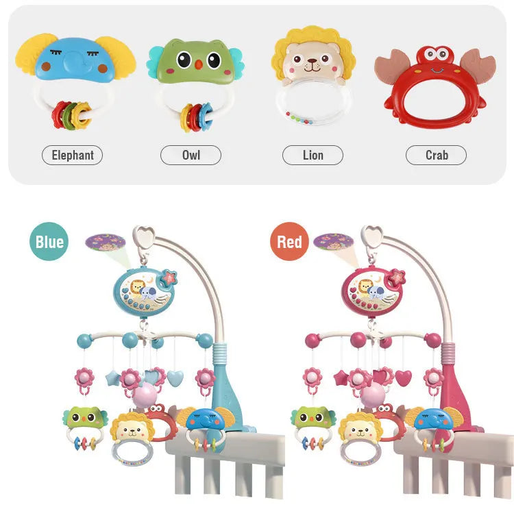 Crib Bell Baby Star Projection